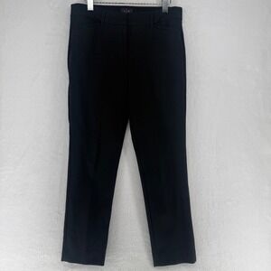 White House Black Market The Slim Ankle Pants Black Women's Size 8‎